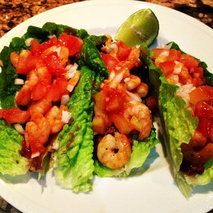 Paelo Shrimp Tacos  TRAINED BY INSULIN